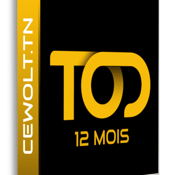 Abonnement tod "prix Tunisie pas cher " 1 MOIS